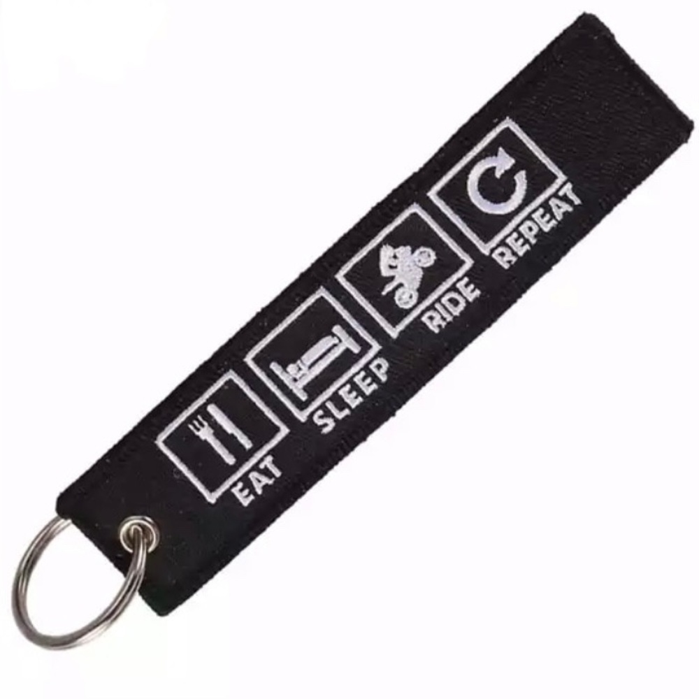 Keychain 24 : Eat Sleep Ride Repeat
